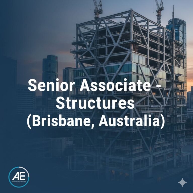 Senior Structural Engineer Job in Brisbane - AU$200k + Relocation Package