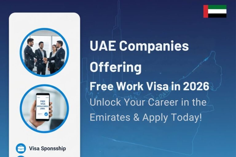 UAE Jobs with Free Visa Sponsorship in 2026