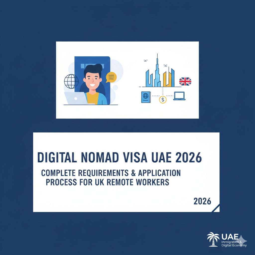 UAE Digital Nomad Visa 2026 | UK Remote Workers Guide & Requirements