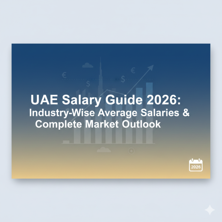 UAE Salary Guide 2026 | Industry-Wise Average Salaries & Forecast