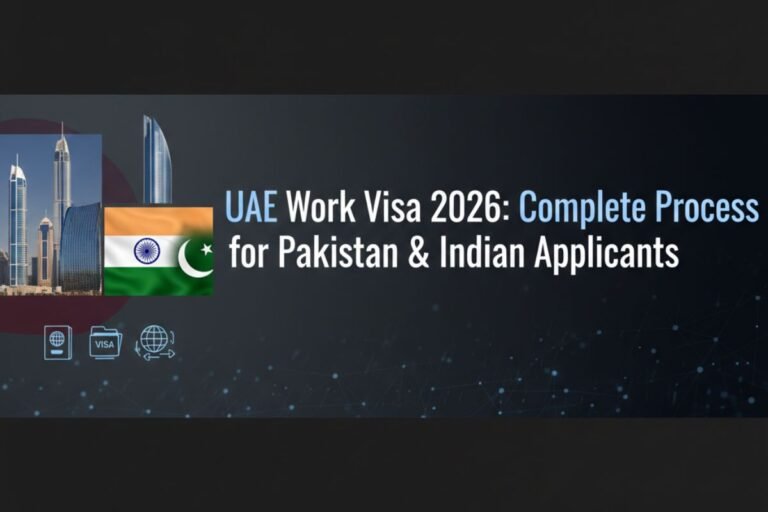 UAE Work Visa 2026: Complete Guide for Pakistan & India