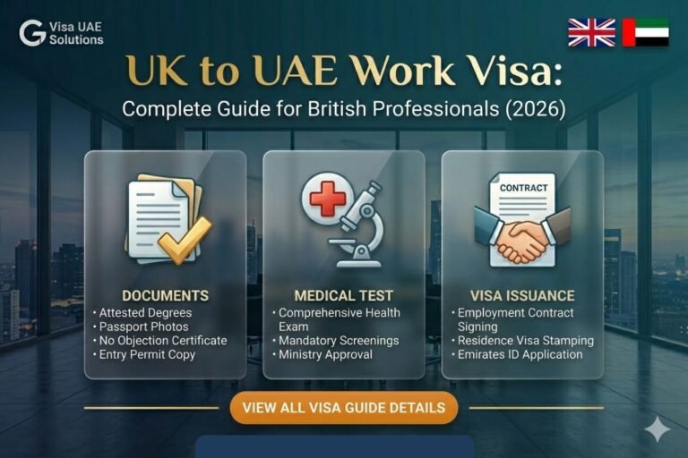 UK to UAE Work Visa 2026 | Complete Guide for Brits