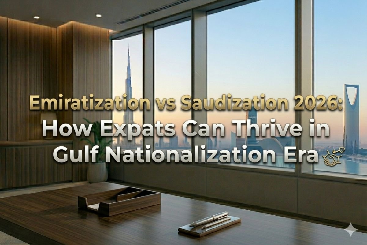 Emiratization vs Saudization 2026: Expats Guide to Gulf Nationalization