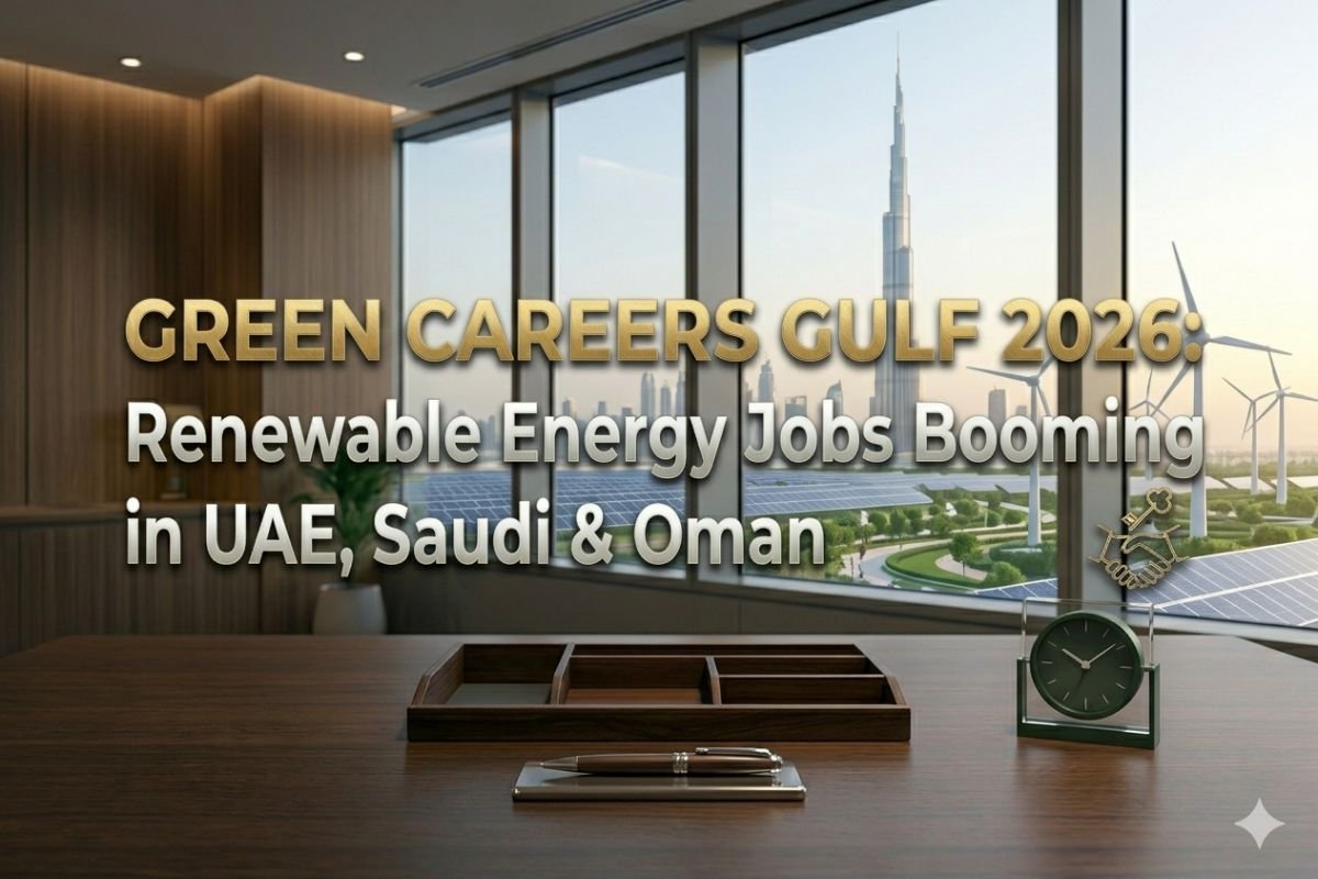 Green Careers Gulf 2026: Renewable Energy Jobs UAE, Saudi