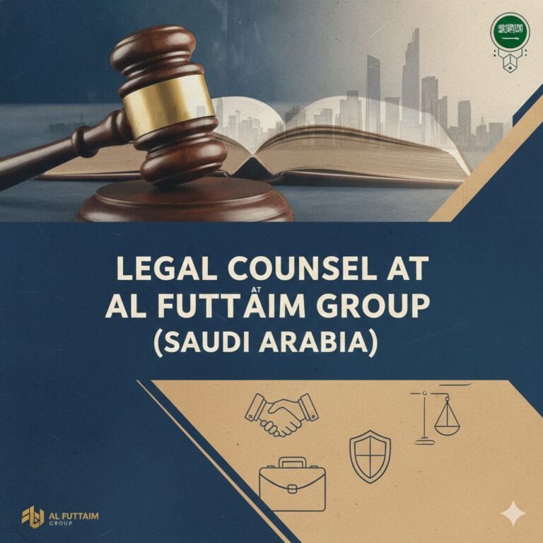 Legal Counsel Job in Riyadh - Al Futtaim Group (5-8 Years Experience)