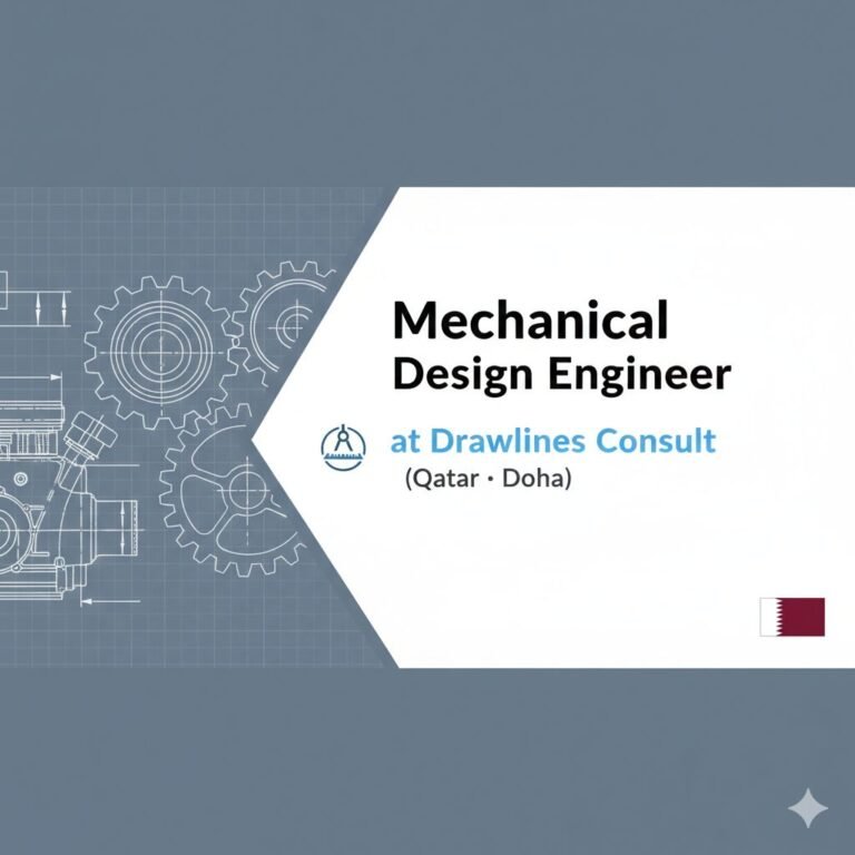Mechanical Design Engineer Job in Doha - For Qatar Nationals (7-13 Yrs)