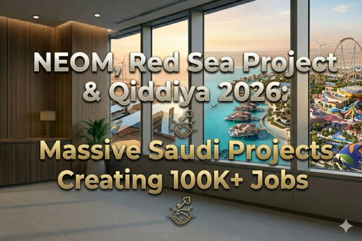 NEOM & Saudi Mega Projects 2026: 100K+ New Jobs Available